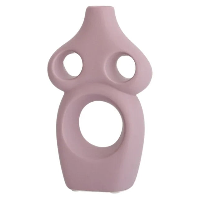 Ceramic Flower Vase - KENDRI SHOP