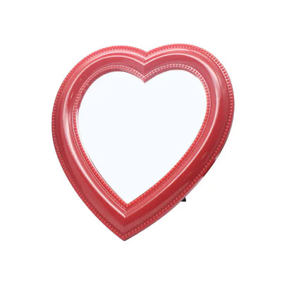 Heart-Shaped Wall-Mounted Tabletop Decorative Mirror - KENDRI SHOP