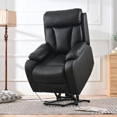 Electric Lift Recliners, PU Recliners For The Elderly, Home Theater Seats, Living Room Chairs, Side Bags, Remote Controls - KENDRI SHOP