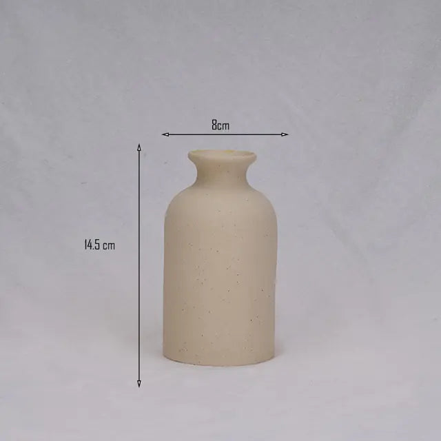 Simple Ceramic Vase - KENDRI SHOP