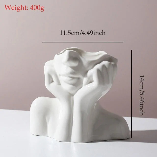 Nordic Ceramic Vase - KENDRI SHOP