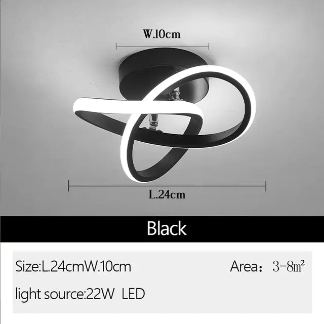 Nordic LED Pendant Light - Modern Geometry Design - KENDRI SHOP