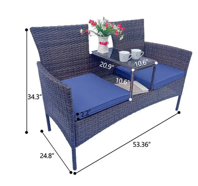 Outdoor Furniture Set - KENDRI SHOP