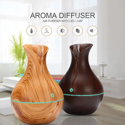 LED Ultrasonic Aromatherapy Essential Oil Diffuser - KENDRI SHOP