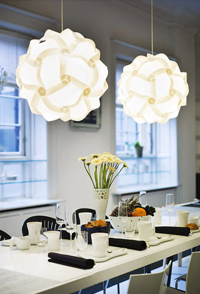 Modern DIY Creative Pendant Light with PP Shade - KENDRI SHOP