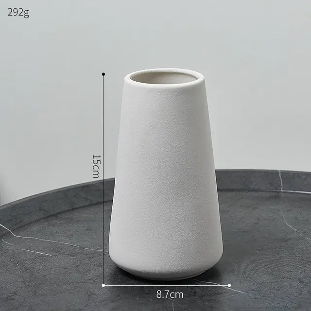 Simple Ceramic Vase - KENDRI SHOP