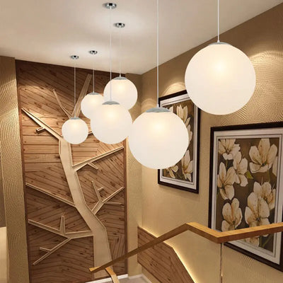 Modern Style Glass Sphere Ceiling Light - KENDRI SHOP