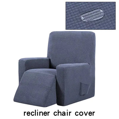 Waterproof Checkered Elastic Sofa Cover for Recliners - KENDRI SHOP