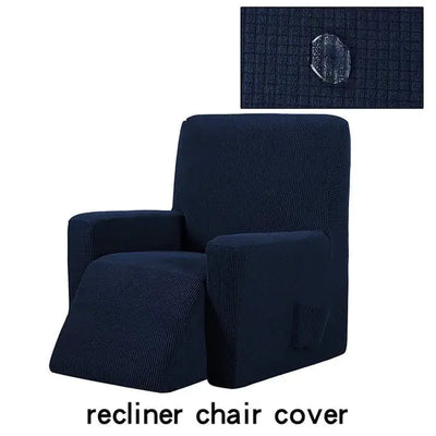 Waterproof Checkered Elastic Sofa Cover for Recliners - KENDRI SHOP