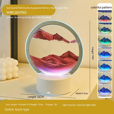 Creative Gift Quicksand Lamp Decorative Lamp - KENDRI SHOP