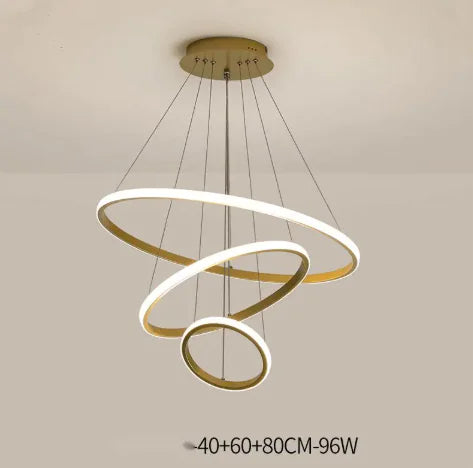 Living Room Chandelier Dining Room Lamp Intelligent Simple Household Chandelier - KENDRI SHOP