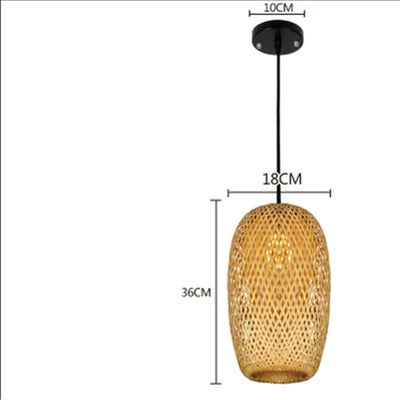 Bamboo Three-Head Pendant Light for Modern Interiors - KENDRI SHOP