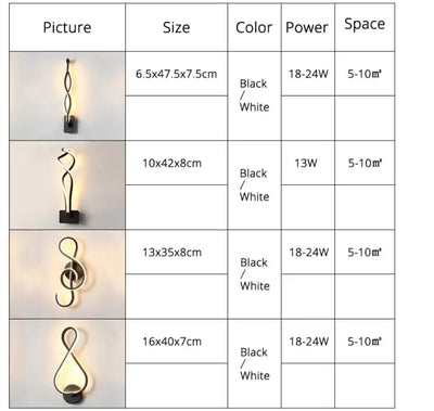 Modern Minimalist Wall Lamps - KENDRI SHOP