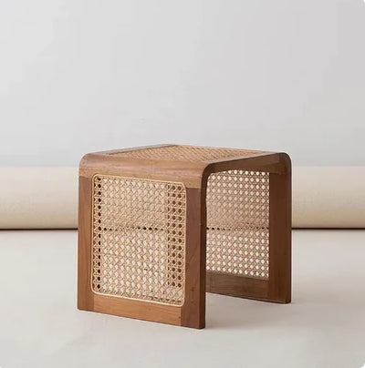 Zen Craft Woven Wood Coffee Table - KENDRI SHOP