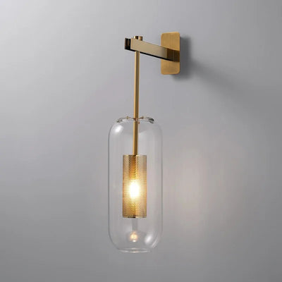 Modern Glass Wall Light Sconce Decorative LED Mirror - KENDRI SHOP