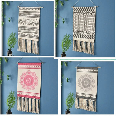 Hanging Backdrop Geometric TapestryHanging Backdrop Geometric Tapestry