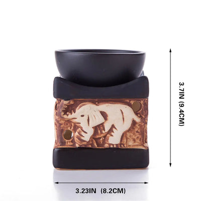 Aromatherapy Ceramic Essential Oil Burner - KENDRI SHOP