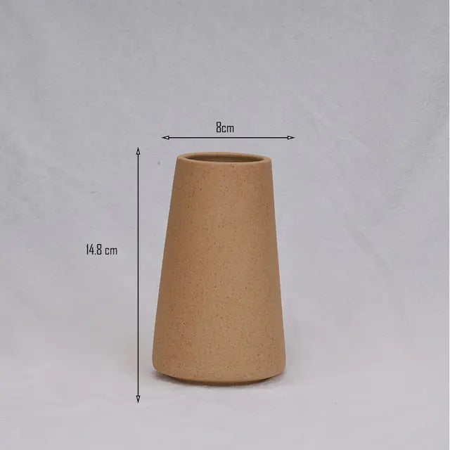 Simple Ceramic Vase - KENDRI SHOP