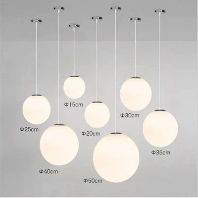Modern Style Glass Sphere Ceiling Light - KENDRI SHOP