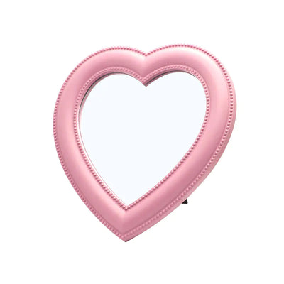 Heart-Shaped Wall-Mounted Tabletop Decorative Mirror - KENDRI SHOP