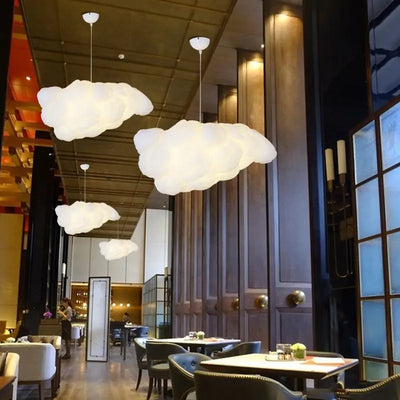 Floating Cloud Chandelier Lamp - KENDRI SHOP