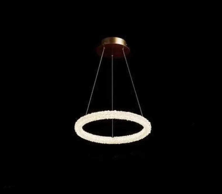 Crystal Ring Chandelier - KENDRI SHOP