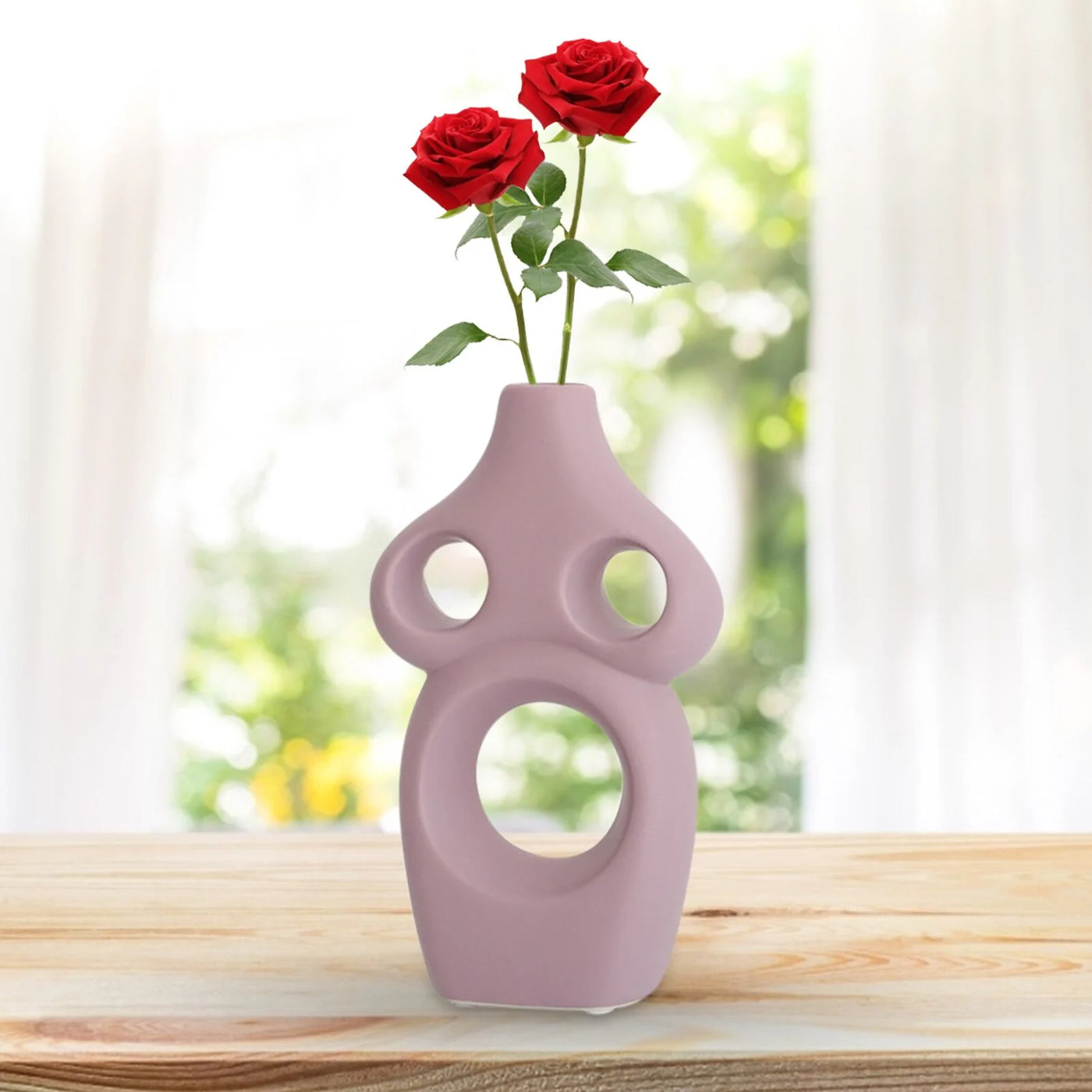 Ceramic Flower Vase - KENDRI SHOP