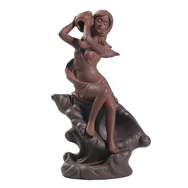Ceramic Clay Incense Burner - KENDRI SHOP