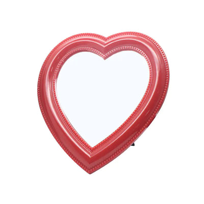 Heart-Shaped Wall-Mounted Tabletop Decorative Mirror - KENDRI SHOP