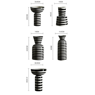 Ceramic Flower Vase - KENDRI SHOP