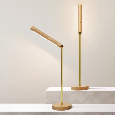 Minimalist Wooden Desk Lamp - KENDRI SHOP