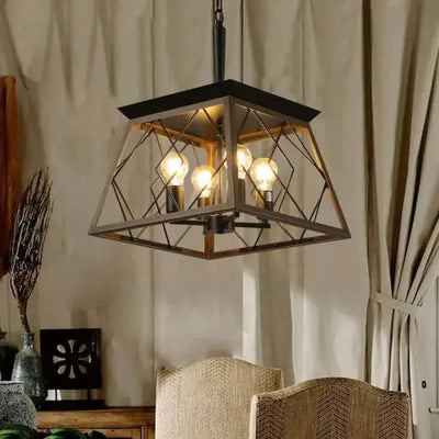 Farmhouse Chandelier 4 Lights Vintage Antique Chandelier Lamps -no Bulbs-Unusable Platform - Temu - KENDRI SHOP