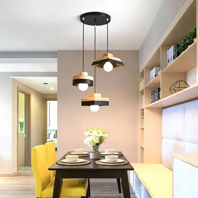 Modern Style Wooden Acorn Chandelier - KENDRI SHOP