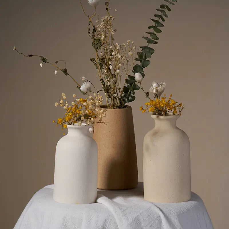 Simple Ceramic Vase - KENDRI SHOP